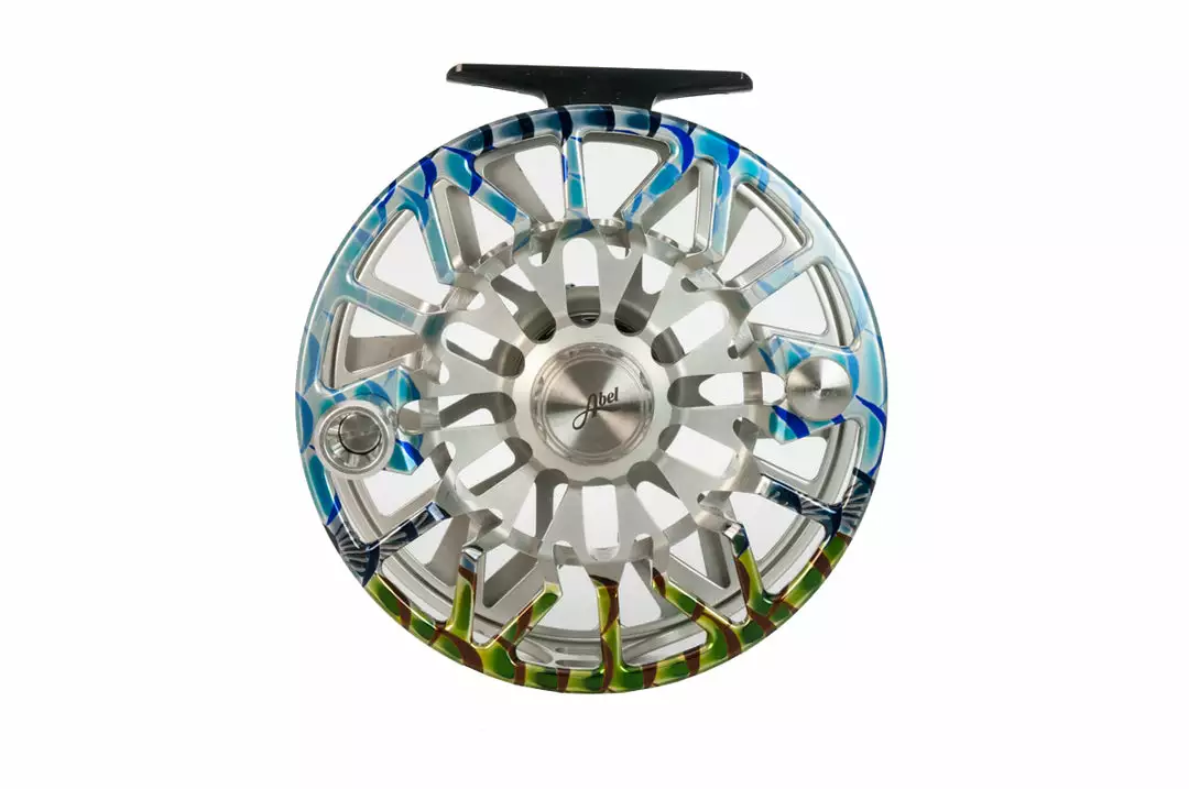 Abel Sds Ported Fly Reel In Fish Graphics Reels 3 Abel Sds Ported Fly Reel In Fish Graphics Reels
