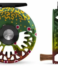 Reels Abel Vaya Fly Reel In Fish Graphics