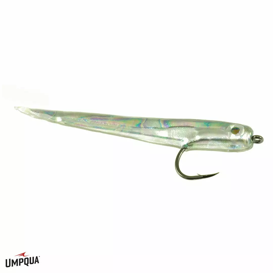 Umpqua Gummy Minnow Big Game - Pearl - 3 Pack Fly 3 Umpqua Gummy Minnow Big Game - Pearl - 3 Pack Fly