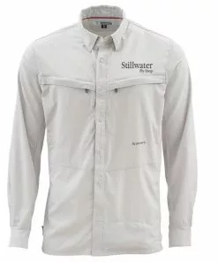 Clothing Simms Men'S Bugstopper Intruder Bicomp L/S Shirt Sfs Logo