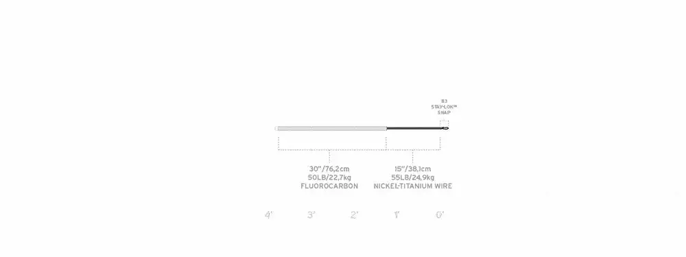 Scientific Anglers Absolute Predator Figure 8 Leader 4 Scientific Anglers Absolute Predator Figure 8 Leader