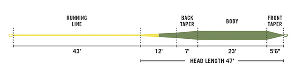 Rio Gold Fly Line - Closeout 4 Rio Gold Fly Line - Closeout
