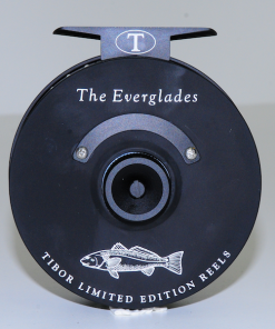 Tibor Limited Edition Everglades Reel Redfish - Matte Black Reels
