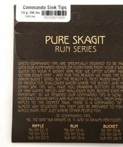 Olympic Peninsula Skagit Tactics Opst Commando Skagit Sink Tips - 12ft Leader