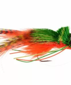 Catch Fly Fishing Flies Catch Swimming Frog Orange Belly 3-Pack