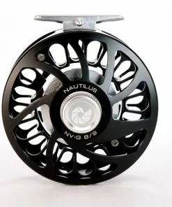 Nautilus Custom Nv-G Fly Reel Black-Silver Reels
