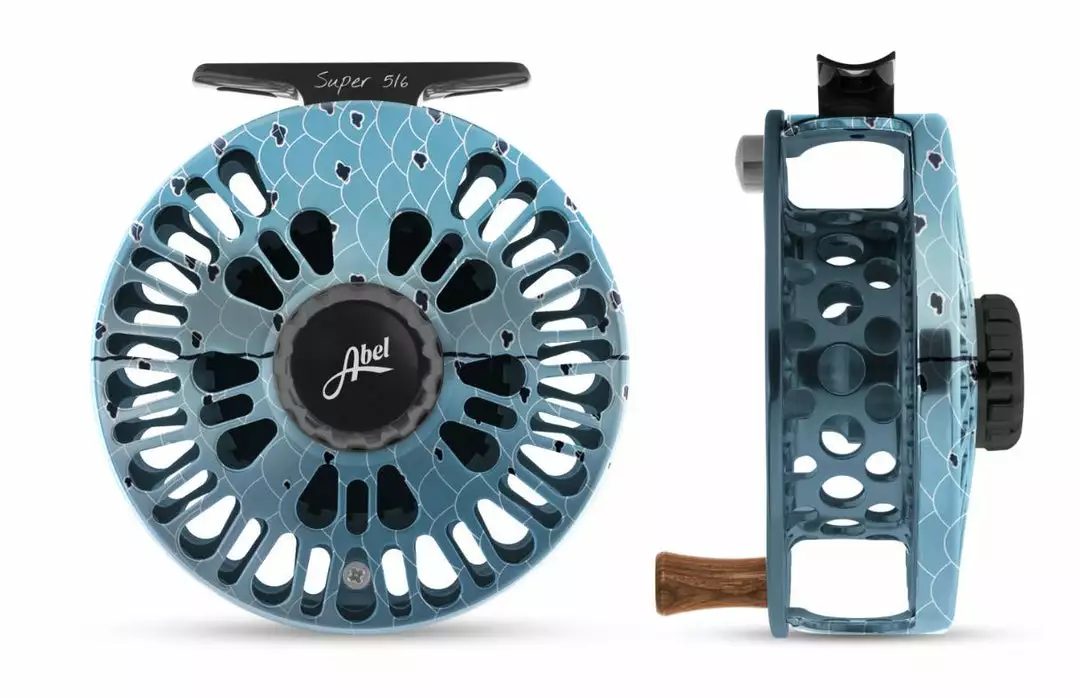 Reels Abel Super 5/6 Reel - Ported In Fish Graphics 3 Reels Abel Super 5/6 Reel - Ported In Fish Graphics