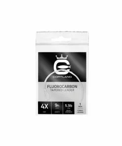 Lines Cortland Fluorocarbon Tapered Leader 9ft