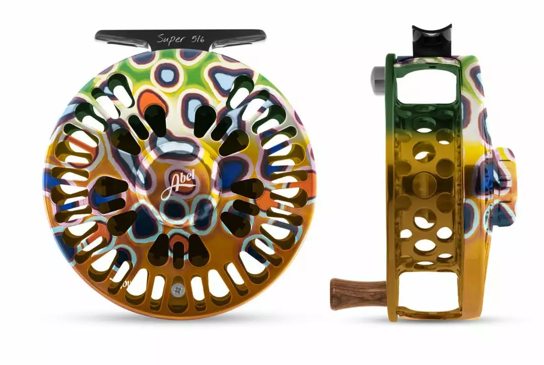 Reels Abel Super 5/6 Reel - Ported In Fish Graphics 13 Reels Abel Super 5/6 Reel - Ported In Fish Graphics