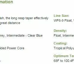 Lines Airflo Super-Dri Ridge Tropical Bonefish Floating - Closeout