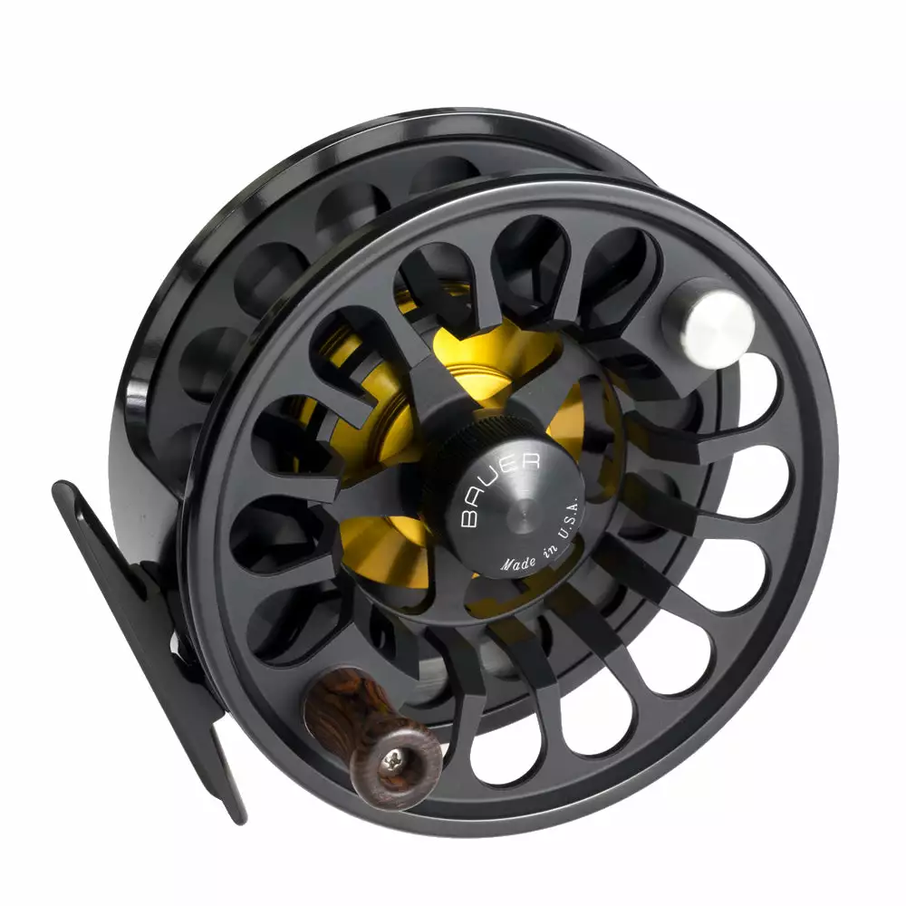Reels Bauer Rx Classic Spey Fly Reel 4 Reels Bauer Rx Classic Spey Fly Reel