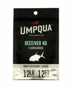 Umpqua Deceiver Hd Bone/Permit Fluorocarbon Leader
