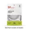 Scientific Anglers Absolute Trout Leader Bulk Pack