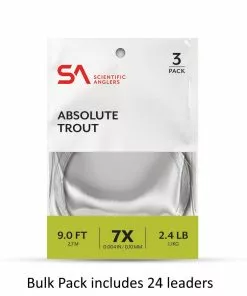 Scientific Anglers Absolute Trout Leader Bulk Pack