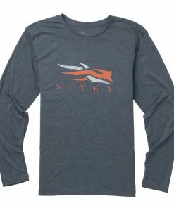 Sitka Gear L/S Logo Tee - Closeout Clothing