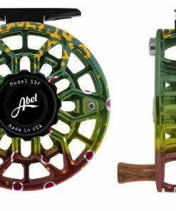 Abel Sdf 4/5 Reel - Ported In Fish Graphics Reels