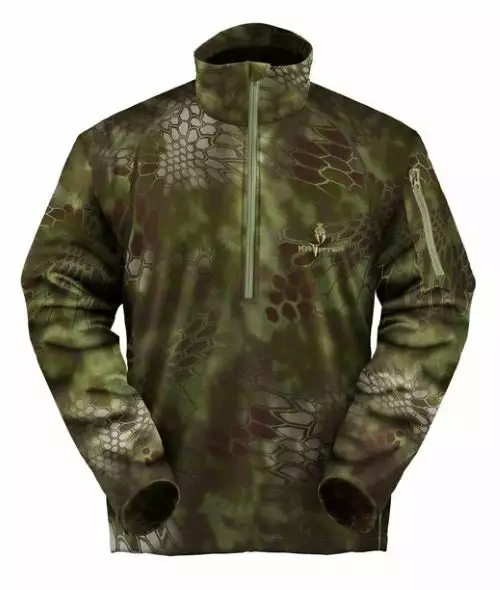 Kryptek Helios Long Sleeve 1/4 Zip Clothing 4 Kryptek Helios Long Sleeve 1/4 Zip Clothing