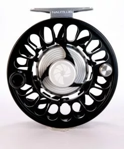 Nautilus Custom Nv-G Fly Reel Black-Silver Reels