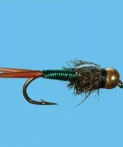 Flies Solitude Bead Copper Nymph (Bn052) 6-Pack