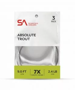 Scientific Anglers Absolute Trout Leader 3-Pack