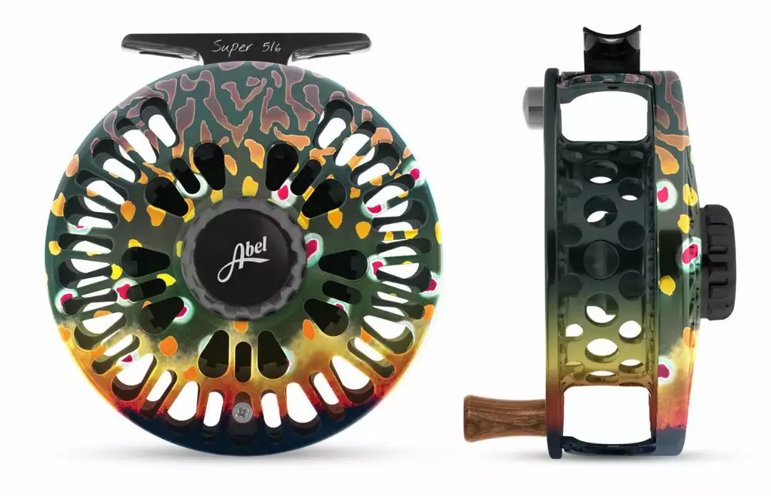 Reels Abel Super 5/6 Reel - Ported In Fish Graphics 16 Reels Abel Super 5/6 Reel - Ported In Fish Graphics