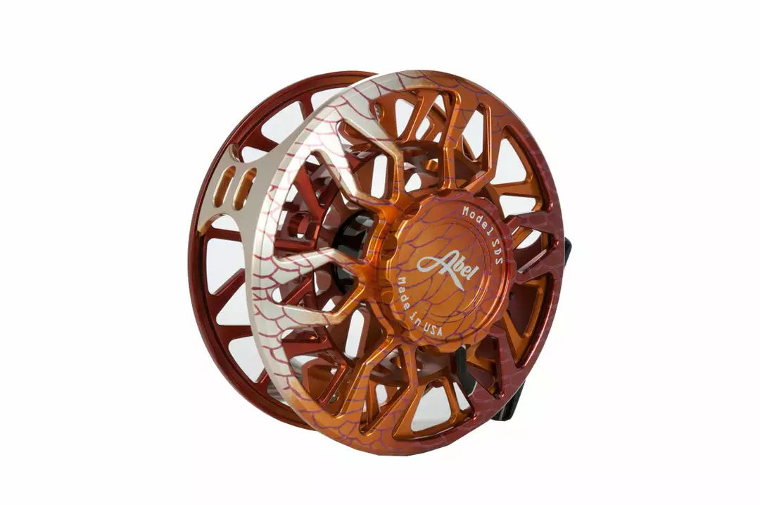 Abel Sds Ported Fly Reel In Fish Graphics Reels 11 Abel Sds Ported Fly Reel In Fish Graphics Reels