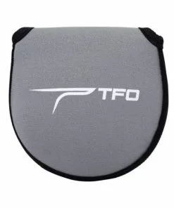 Temple Fork TFO Gray Neoprene Reel Case
