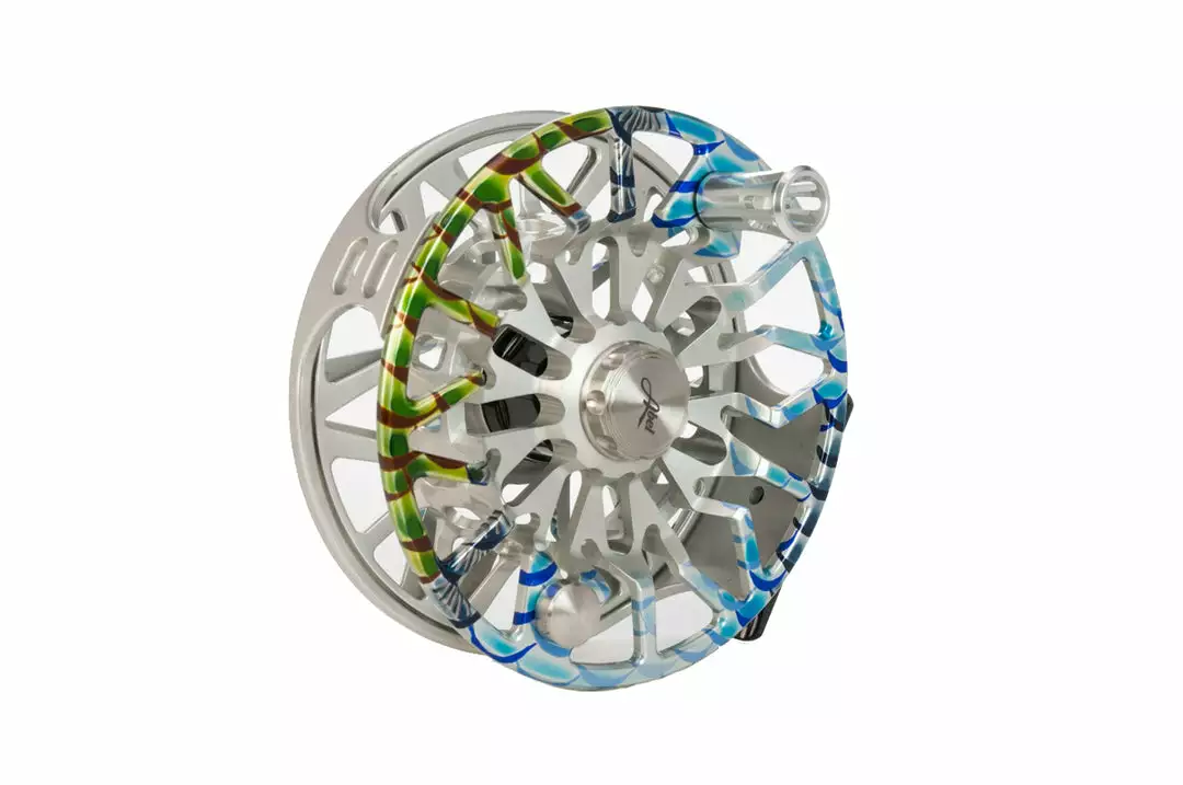 Abel Sds Ported Fly Reel In Fish Graphics Reels 4 Abel Sds Ported Fly Reel In Fish Graphics Reels