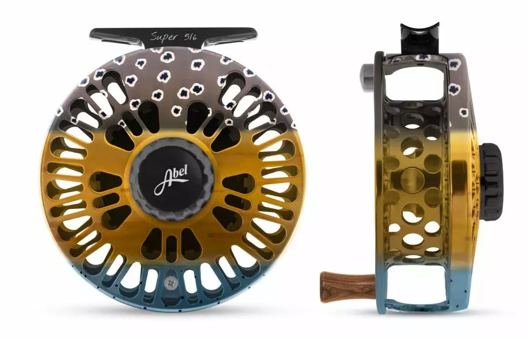 Reels Abel Super 5/6 Reel - Ported In Fish Graphics 22 Reels Abel Super 5/6 Reel - Ported In Fish Graphics