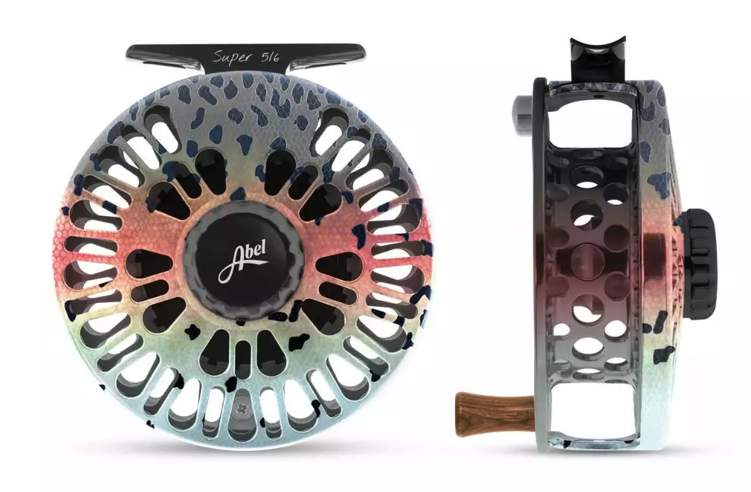 Reels Abel Super 5/6 Reel - Ported In Fish Graphics 18 Reels Abel Super 5/6 Reel - Ported In Fish Graphics