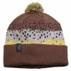 Rep Your Water Brown Trout Skin Knit Hat Clothing