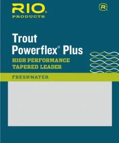 Rio Powerflex Plus Leader 9ft - 3 Pack