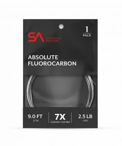 Scientific Anglers Absolute Fluorocarbon Leader 9-12ft
