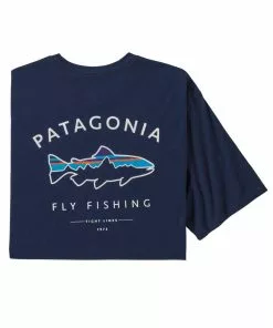 Patagonia Men'S Framed Fitz Roy Trout Organic Tee