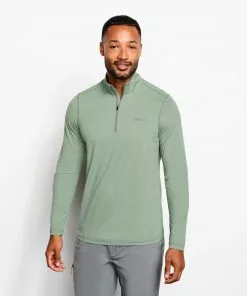 Orvis Men'S Sun Defense Quarter-Zip Clothing