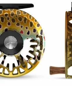 Reels Abel Vaya Fly Reel In Fish Graphics