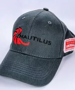 Clothing Nautilus Grey Logo Hat