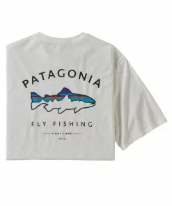 Patagonia Men'S Framed Fitz Roy Trout Organic Tee