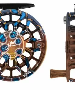 Abel Sdf 4/5 Reel - Ported In Fish Graphics Reels