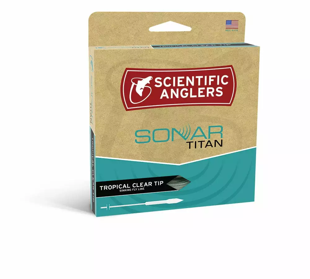 Scientific Anglers Sonar Titan Tropical Clear Tip Sinking Fly Line 3 Scientific Anglers Sonar Titan Tropical Clear Tip Sinking Fly Line