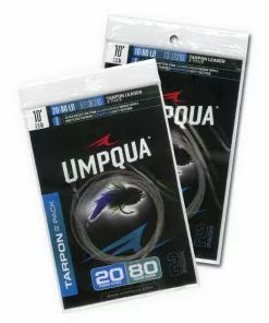 Umpqua Tarpon Leader W/Pink Fluoro Shock (2-Pack)